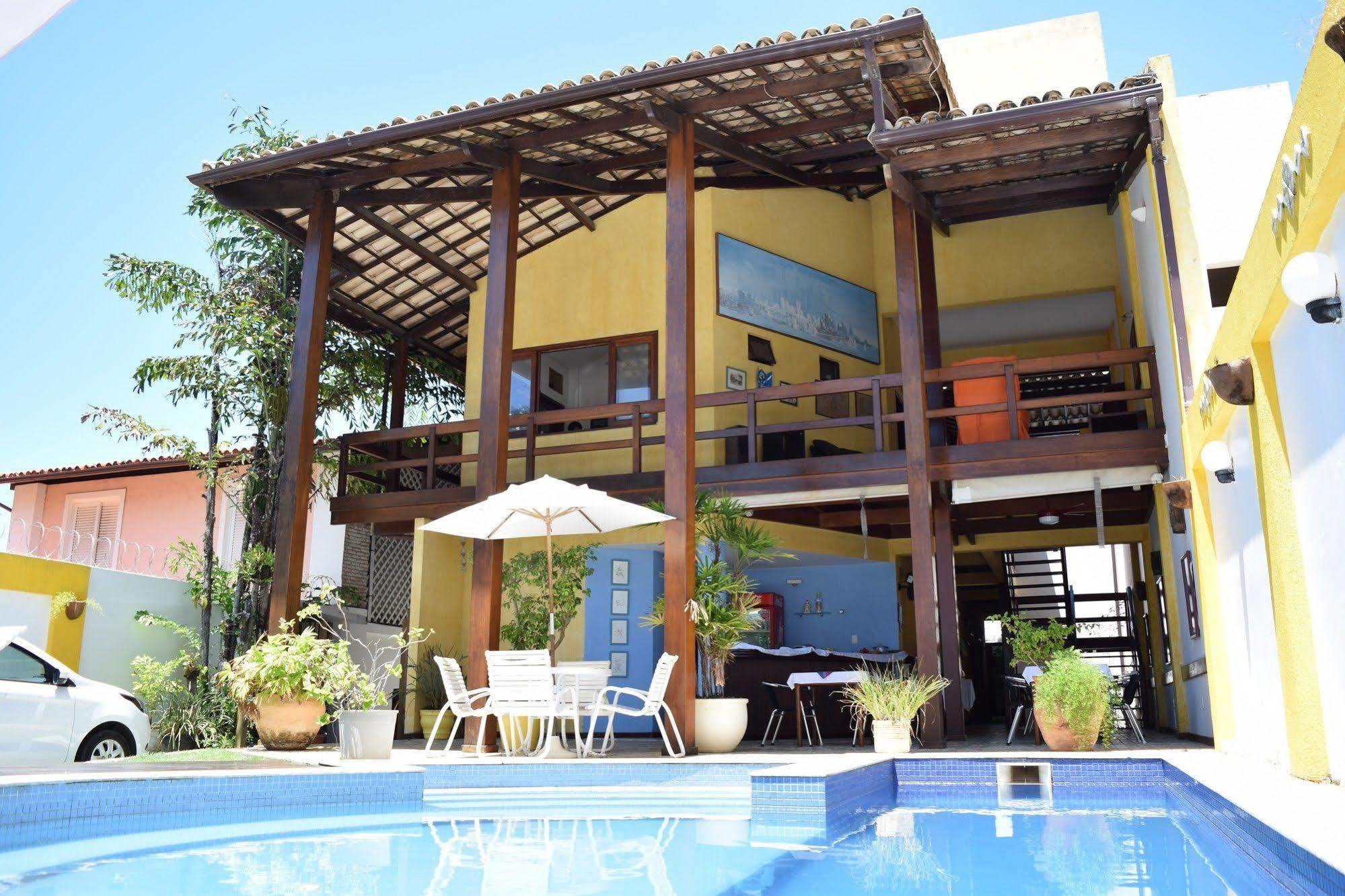 Hotel Pousada Encanto De Itapoan Salvador Bagian luar foto