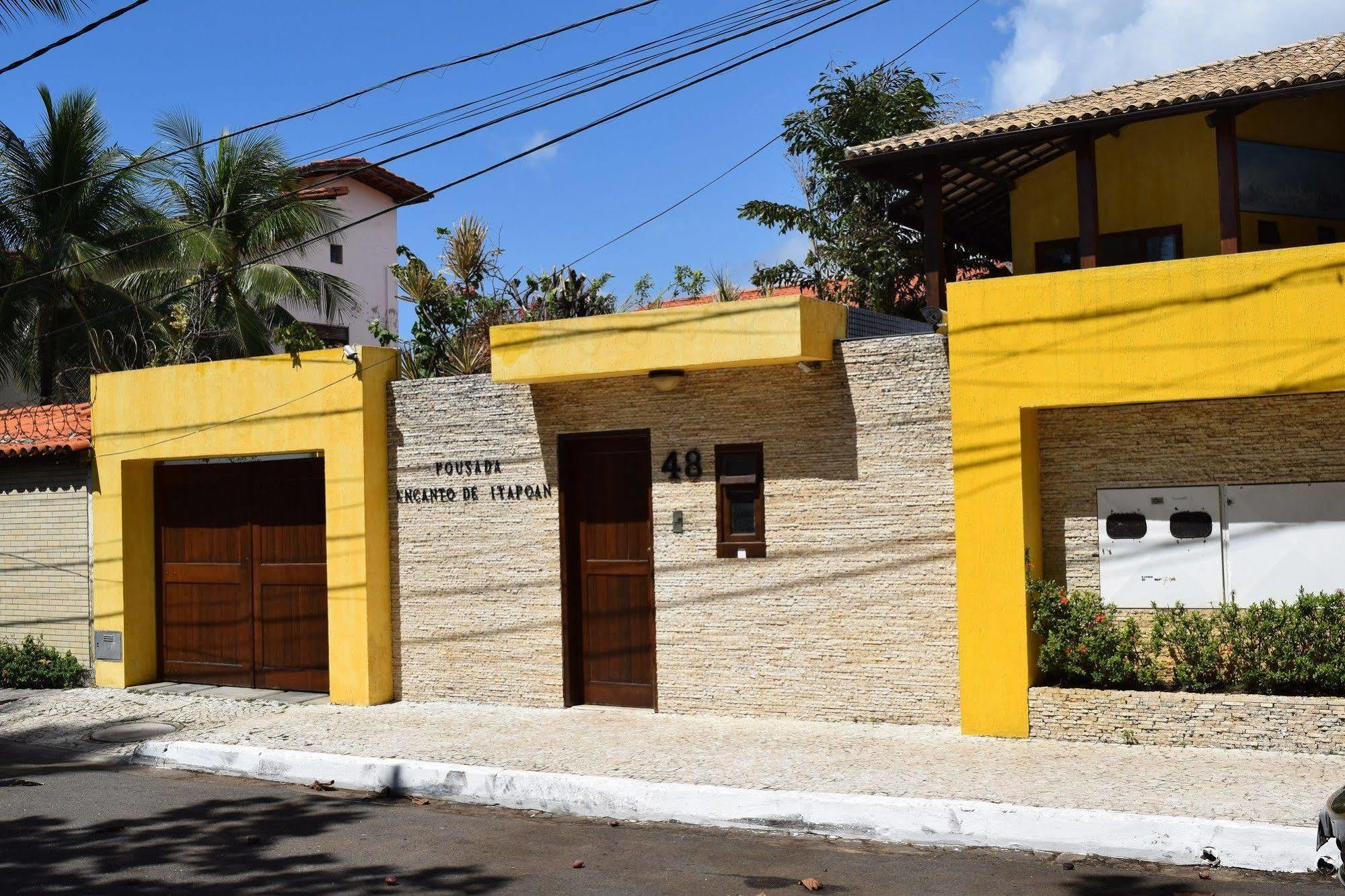 Hotel Pousada Encanto De Itapoan Salvador Bagian luar foto